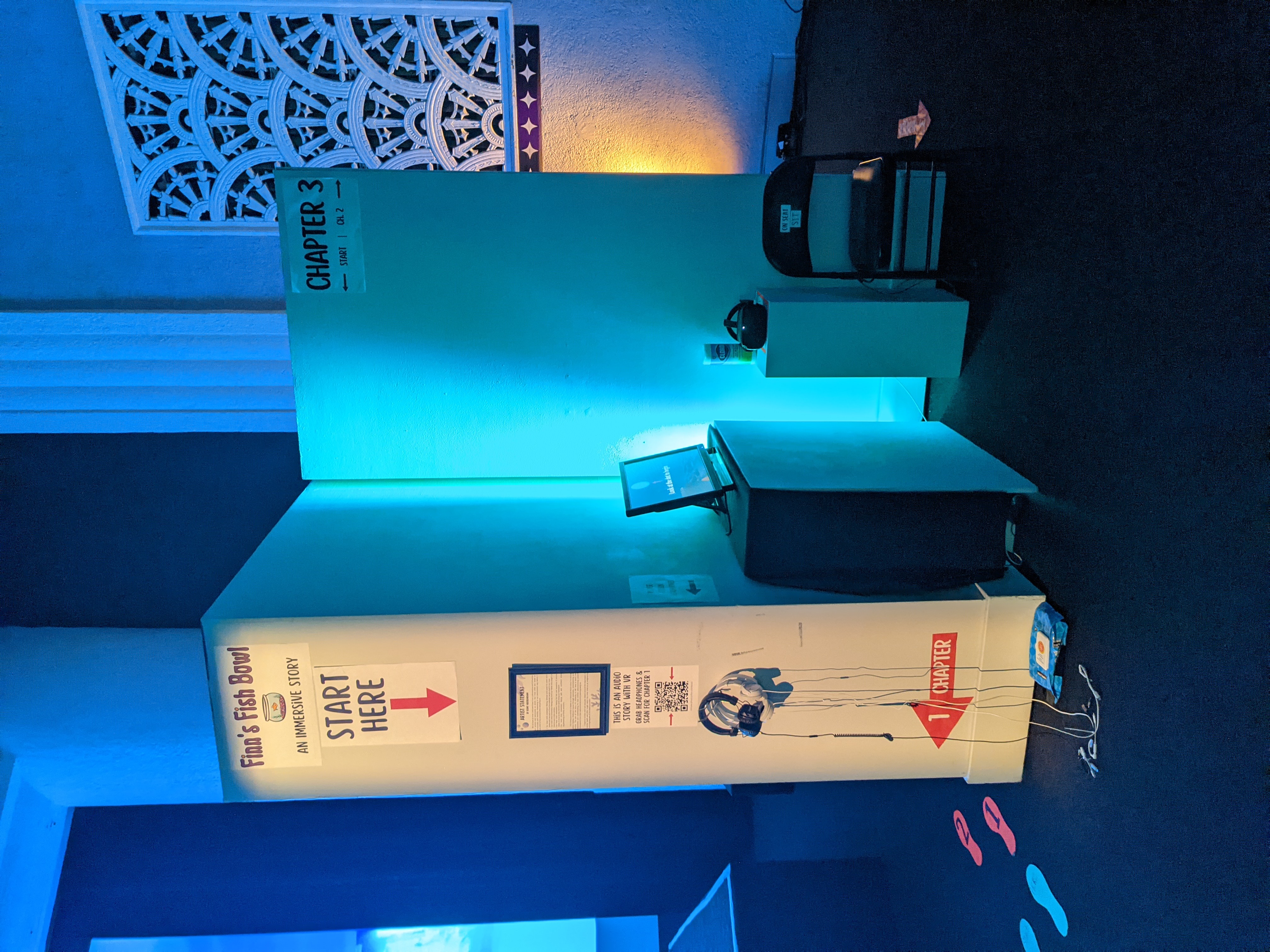 Finn's Fishbowl - Immersive, Interactive Exhibit